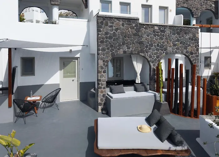 Panda Private Jaccuzi Lägenhetshotell Firostefani